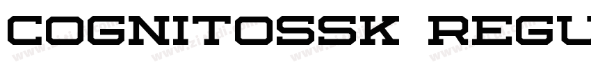 CognitoSSK Regular字体转换 CognitoSSK Regular字体转换